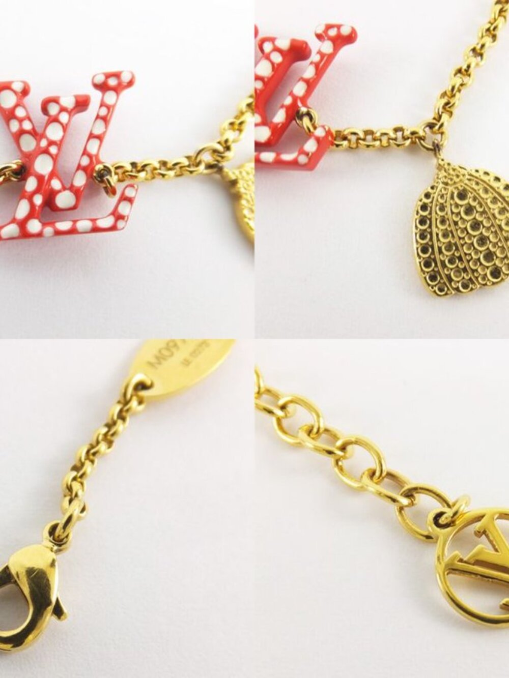 Louis Vuitton Bracelet Lvyk M0970 a Yayoi Kusama Collaboration Iconic - Picture 9 of 10